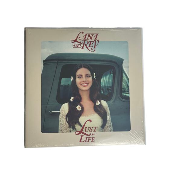 Lana Del Rey Lust For Life Coke Bottle Clear Vinyl 2 LP - New Sealed 2023 - Picture 1 of 5